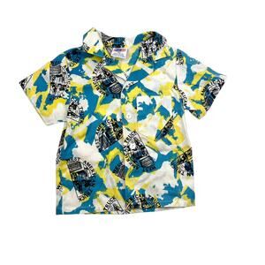 Vintage Popsicle Brand Collared Shirt